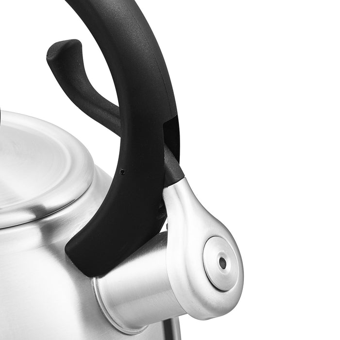 Image 4 of Essentials 18/10 Stainless Steel 2qt. Whistling Kettle