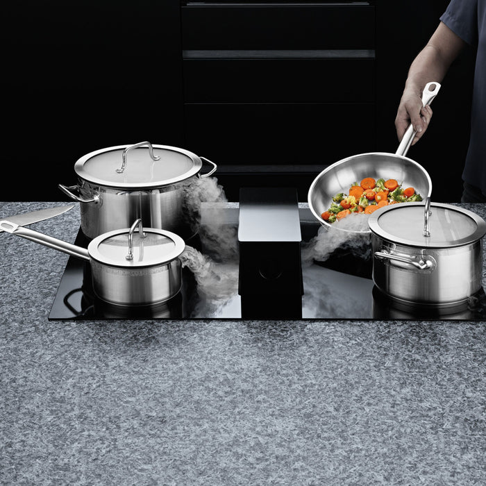 Image 4 of BergHOFF Essentials 7Pc Downdraft 18/10 Stainless Steel Cookware Set