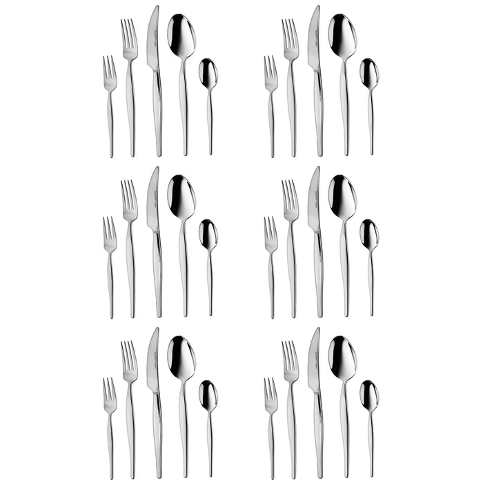 Image 1 of BergHOFF Ralph Kramer Finesse 30Pc 18/10 Stainless Steel Flatware set, Service for 6