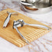 Image 3 of Essentials 7.75" Cast Zinc Alloy Garlic Press