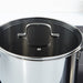 Image 4 of DiNA Helix Recycled 18/10 Stainless Steel 8" Stockpot 3.2qt., Glass Lid