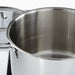 Image 3 of DiNA Helix Recycled 18/10 Stainless Steel 10" Stockpot 7qt., Glass Lid