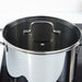 Image 9 of DiNA Helix Recycled 18/10 Stainless Steel 10" Stockpot 7qt., Glass Lid