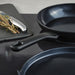 Image 4 of DiNA Helix 5pc Nonstick Specialty Pan Set with Turner, Recycled Aluminum