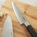 Image 3 of BergHOFF DiNA Codon Stainless Steel Scalloped Santoku Knife, 5"