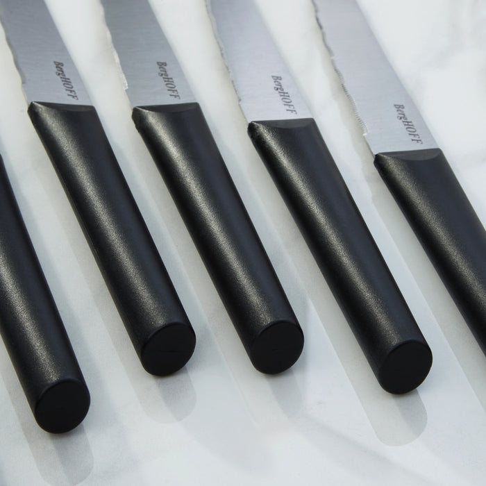 Image 3 of BergHOFF DiNA Matrix 6Pc Stainless Steel Steak Knife Set, 4.5"