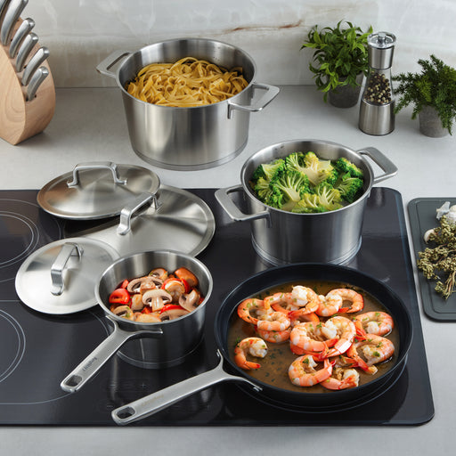 Image 2 of DiNA Meta 7pc Recycled Cookware Set with Nonstick Fry Pan