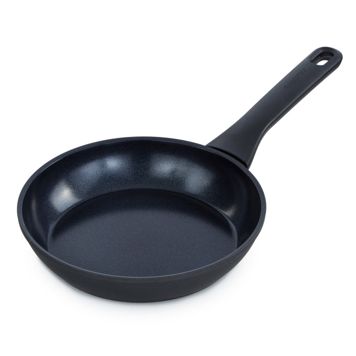 Image 1 of BergHOFF DiNA Helix Nonstick Ceramic Frying Pan 8", Recycled Aluminum