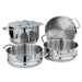 Image 3 of BergHOFF DiNA Helix 18/10 Stainless Steel 5pc Steamer Set, Recycled