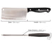 Image 3 of 5pc Ergonomic Kitchen Knife Set with Cleaver