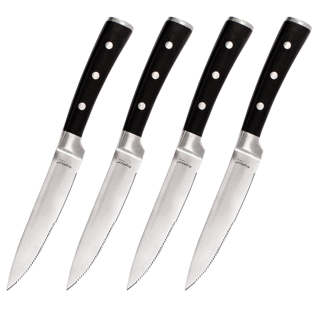 Opinel Steak Knives, French Stainless Steel, 4 Colors, Set of 4 on Food52