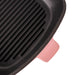 Image 3 of BergHOFF Neo 11" Cast Iron Square Grill Pan, Pink