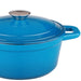 Image 6 of BergHOFF Neo Cast Iron 3qt. Round Dutch Oven 8" with Lid, Blue