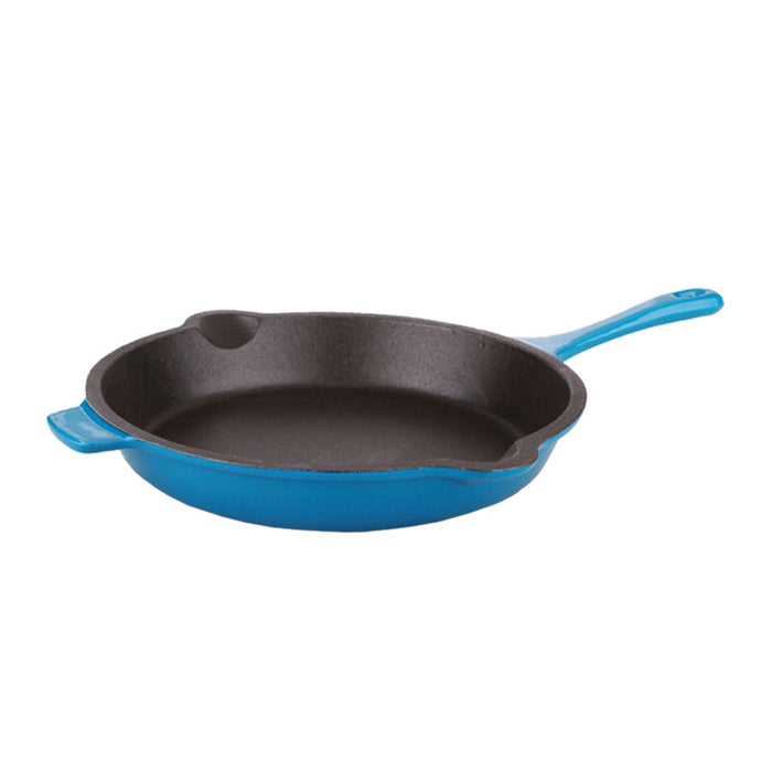 Image 1 of BergHOFF Neo 10" Cast Iron Fry Pan, Blue