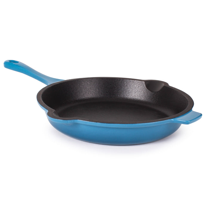 Image 2 of BergHOFF Neo 10" Cast Iron Fry Pan, Blue