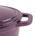 Image 4 of BergHOFF Neo Cast Iron 5qt. Oval Dutch Oven 11.5" with Lid, Purple