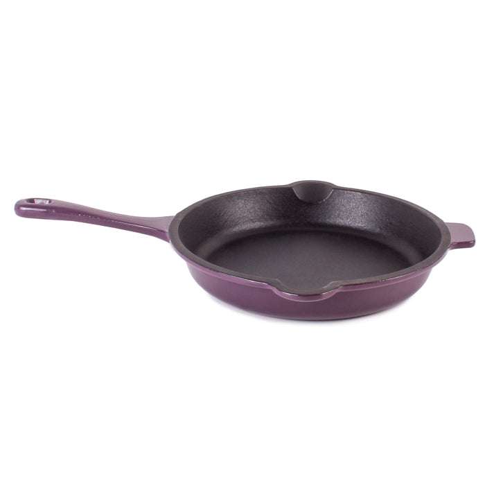 Image 1 of BergHOFF Neo 10" Cast Iron Fry Pan, Purple