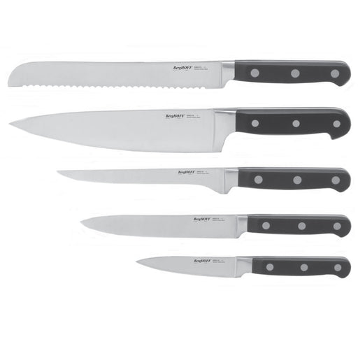 Image 1 of BergHOFF Contempo 5Pc German Steel Knife Set