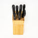 Image 4 of 8pc Ergonomic Stainless Steel Knife Block Set