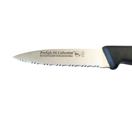 Image 2 of BergHOFF Soft Grip 3.25" High Chromium Non-Stain Carbon Steel Tapered Paring Knife