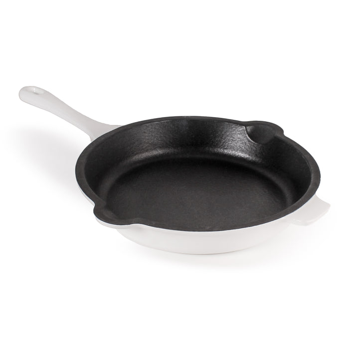 Image 1 of BergHOFF Neo 10" Cast Iron Fry Pan, White