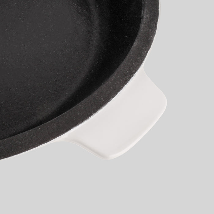 Image 4 of BergHOFF Neo 10" Cast Iron Fry Pan, White