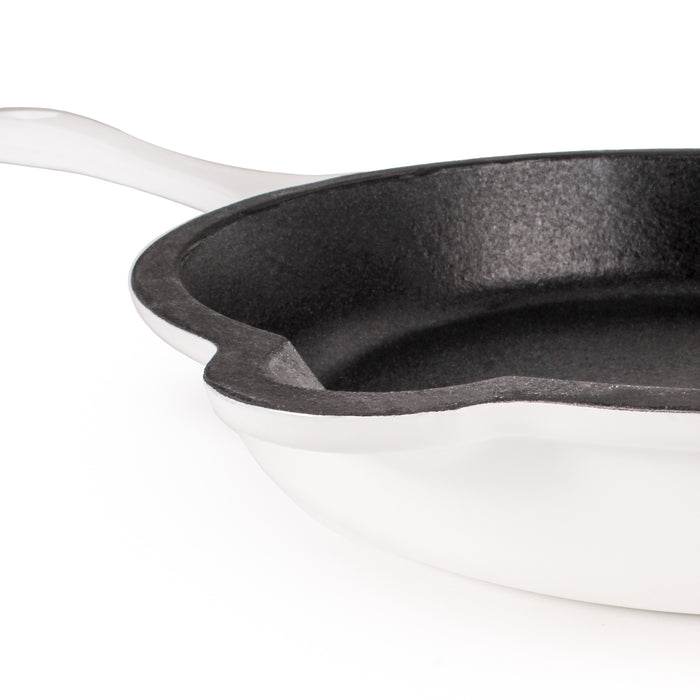 Image 6 of BergHOFF Neo 10" Cast Iron Fry Pan, White