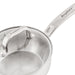 Image 5 of BergHOFF Belly Shape 18/10 Stainless Steel 8" Sauce Pan with Glass Lid, 3.2qt.