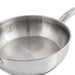 Image 2 of BergHOFF Belly Shape 18/10 Stainless Steel 9.5" Deep Skillet with Glass Lid