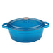 Image 12 of Neo 6pc Cast Iron Dutch Oven Cookware Set with Lids, Blue