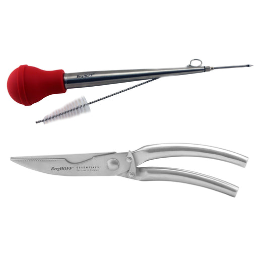 Image 1 of 3Pc Poultry Tool Set, Baster, Injector & Shears