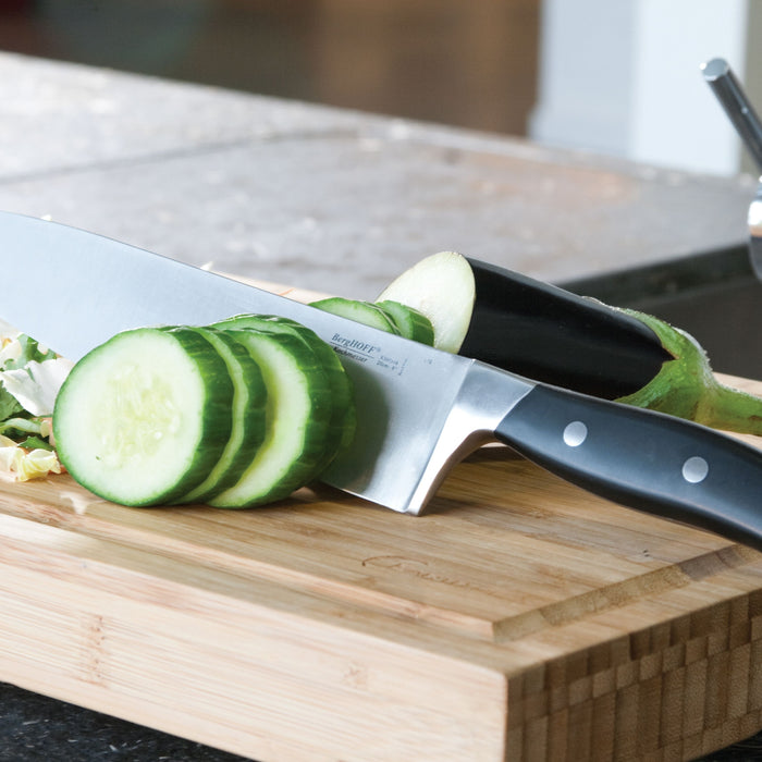 Image 11 of Forged 9pc Stainless Steel Knife Block Set with 3-in-1 Sharpener