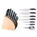 Image 12 of Forged 9pc Stainless Steel Knife Block Set with 3-in-1 Sharpener