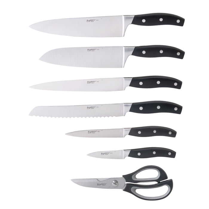 Image 13 of Forged 9pc Stainless Steel Knife Block Set with 3-in-1 Sharpener