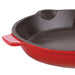 Image 13 of Neo 4pc Cast Iron Grill & Fry Pan Set, Red