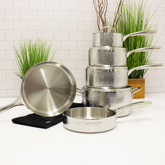 BergHOFF International 10 Piece Stainless Steel Cookware Set