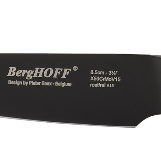 Image 2 of BergHOFF Ron 3.35" Stainless Steel Paring Knife, Black