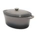 Image 3 of BergHOFF Neo Cast Iron 8qt. Oval Dutch Oven 13" with Lid, Oyster