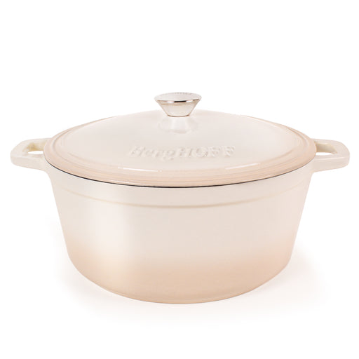Image 1 of BergHOFF Neo Cast Iron 7qt. Round Dutch Oven 11" with Lid, Meringue