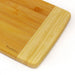 Image 3 of Bamboo 10.6" x 7.7" Rectangle Cutting Board, Two-toned