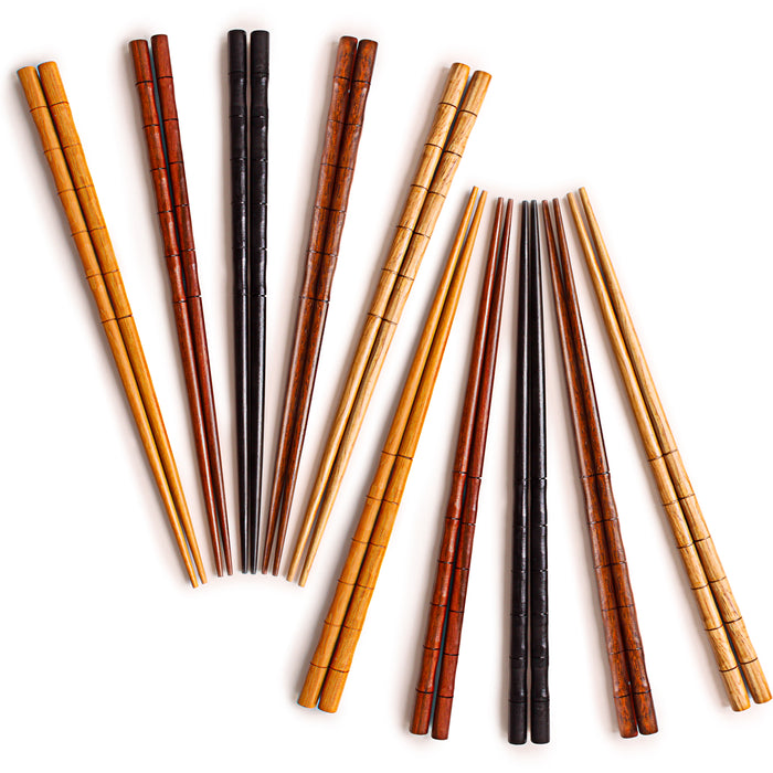 Image 2 of Bamboo Chopsticks, 10 Pairs