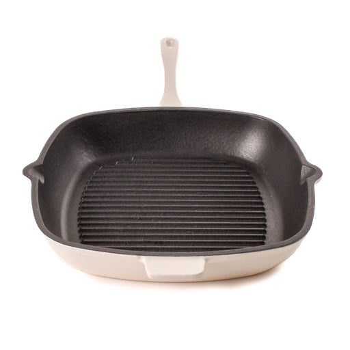 Image 2 of Neo 2Pc Cast Iron 11" Grill Pan with Steak Press, Meringue