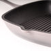 Image 5 of Neo 2pc Cast Iron 10" Fry Pan & 11" Grill Pan Cookware Set, Oyster