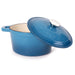 Image 4 of Neo 4pc Cast Iron Cookware Set, 3qt. & 7qt., Blue