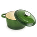 Image 6 of Neo 4pc Cast Iron Cookware Set, 3qt. & 7qt., Green