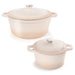 Image 1 of Neo 4pc Cast Iron Cookware Set, 3qt. & 7qt., Meringue