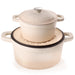 Image 9 of Neo 4pc Cast Iron Cookware Set, 3qt. & 7qt., Meringue