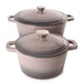 Image 1 of Neo 4pc Cast Iron Cookware Set, 3qt. & 7qt., Oyster