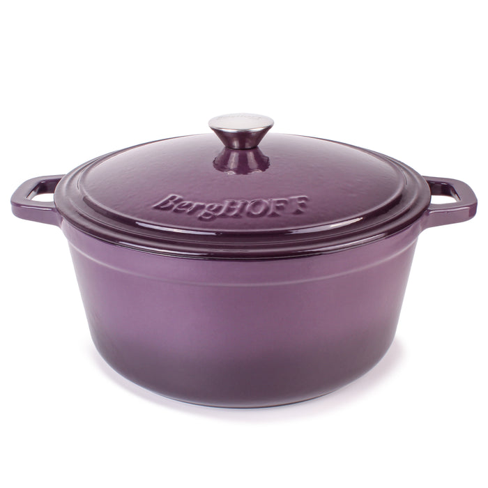 Image 7 of Neo 4pc Cast Iron Cookware Set, 3qt. & 7qt., Purple