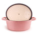 Image 4 of Neo 5pc Cast Iron Oval Dutch Oven Set with 10" Fry Pan, 5qt. & 8qt., Pink